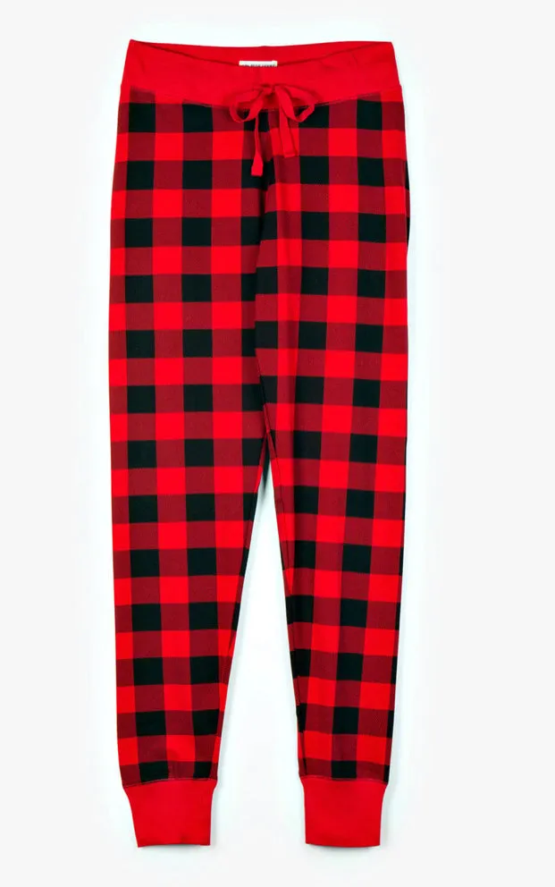 Buffalo Plaid Women’s Sleep Leggings