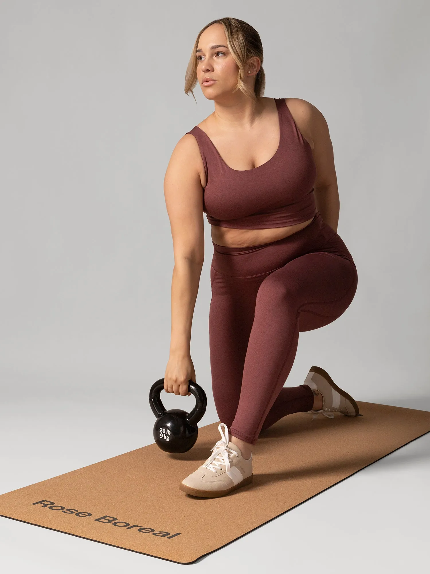 Buttery Soft BFF High-Rise Legging with Pockets - Rhubarb
