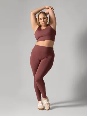 Buttery Soft BFF High-Rise Legging with Pockets - Rhubarb