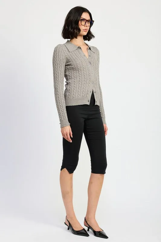 Cable Knit Cardigan