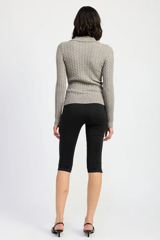 Cable Knit Cardigan