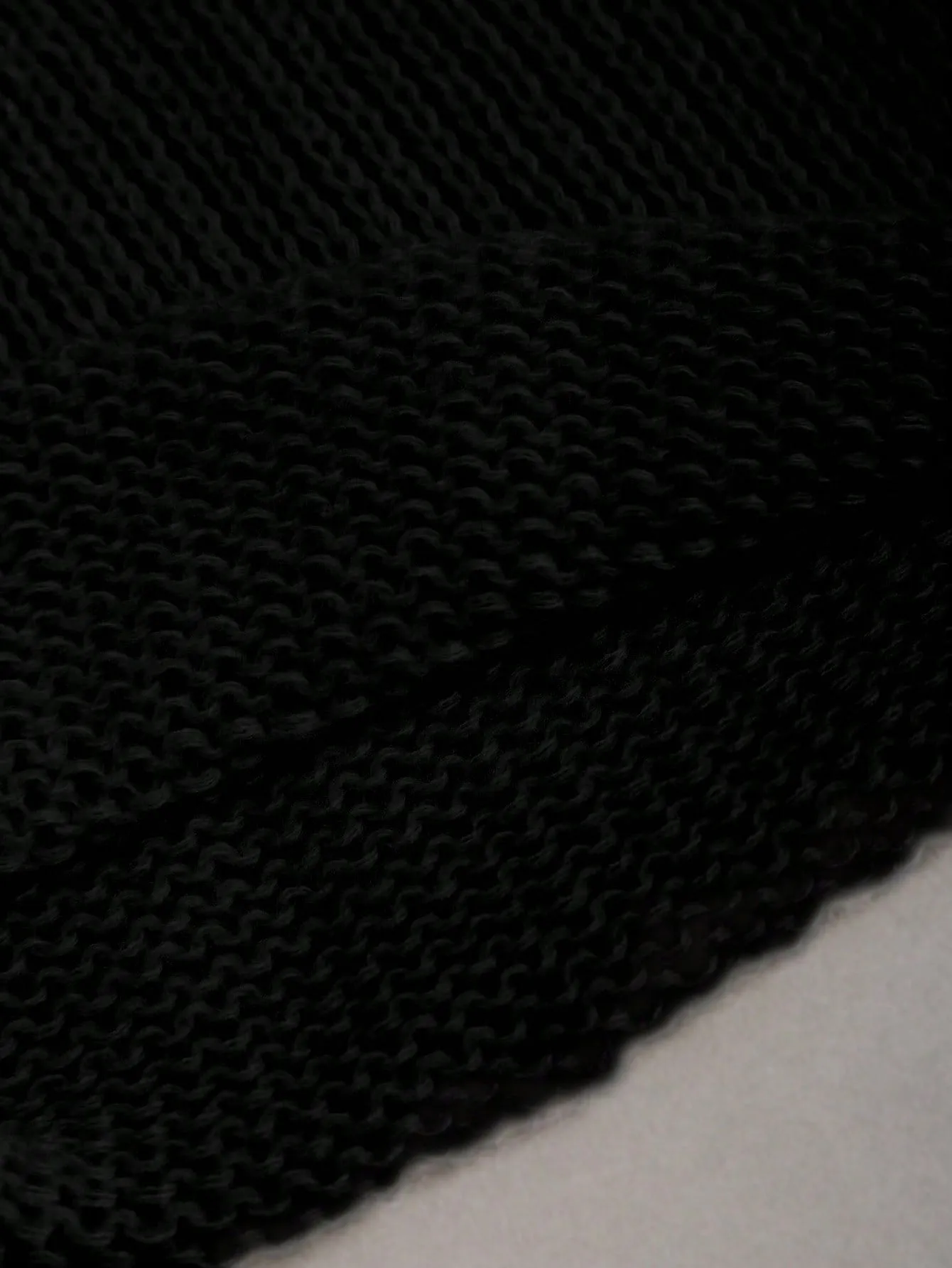 Chaqueta de punto corta con mangas de campana