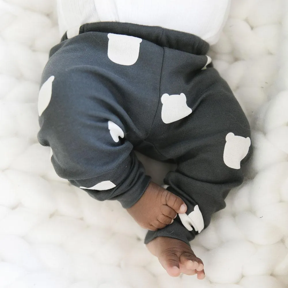 Charcoal Bear Leggings