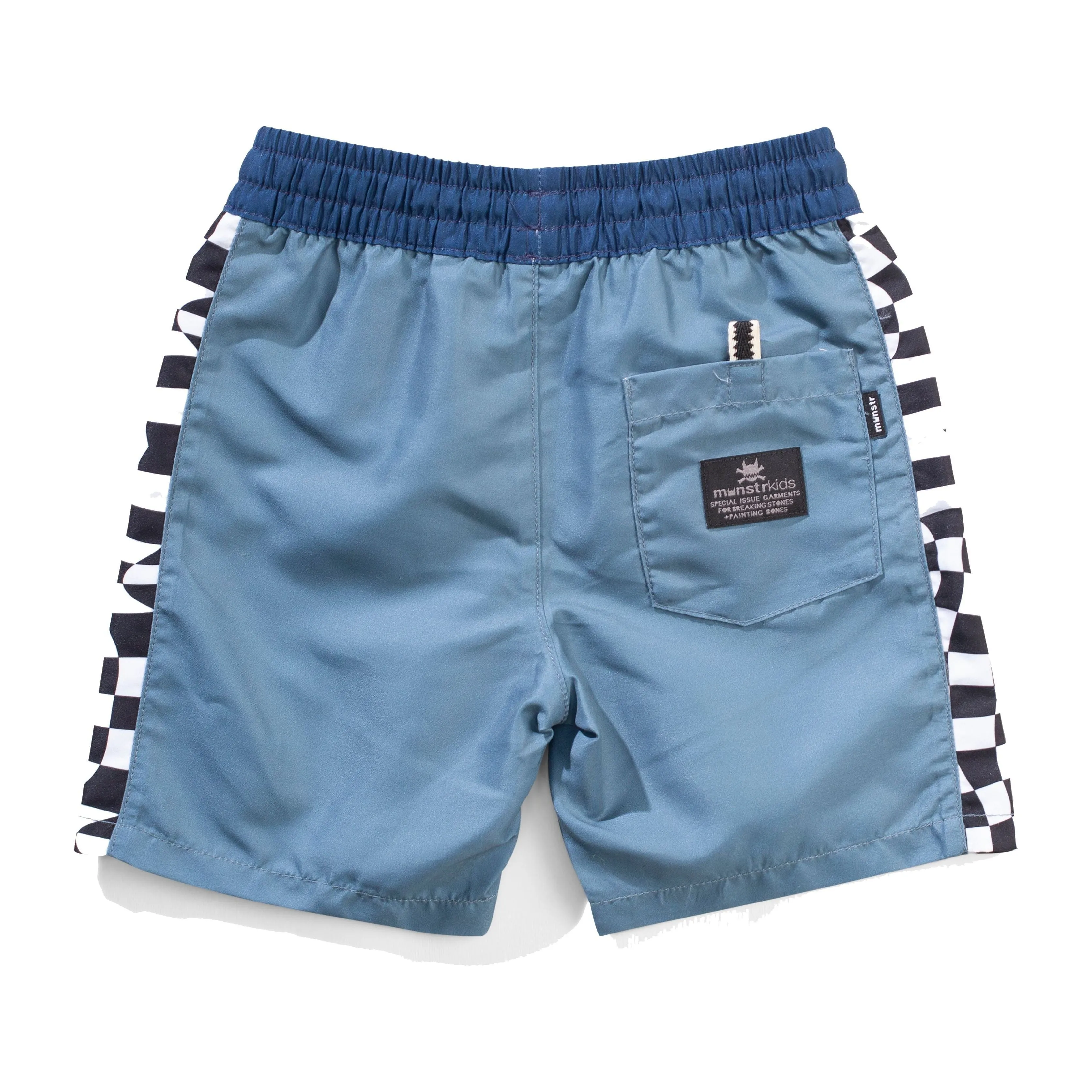 Checkdown Bshort - Pale Blue
