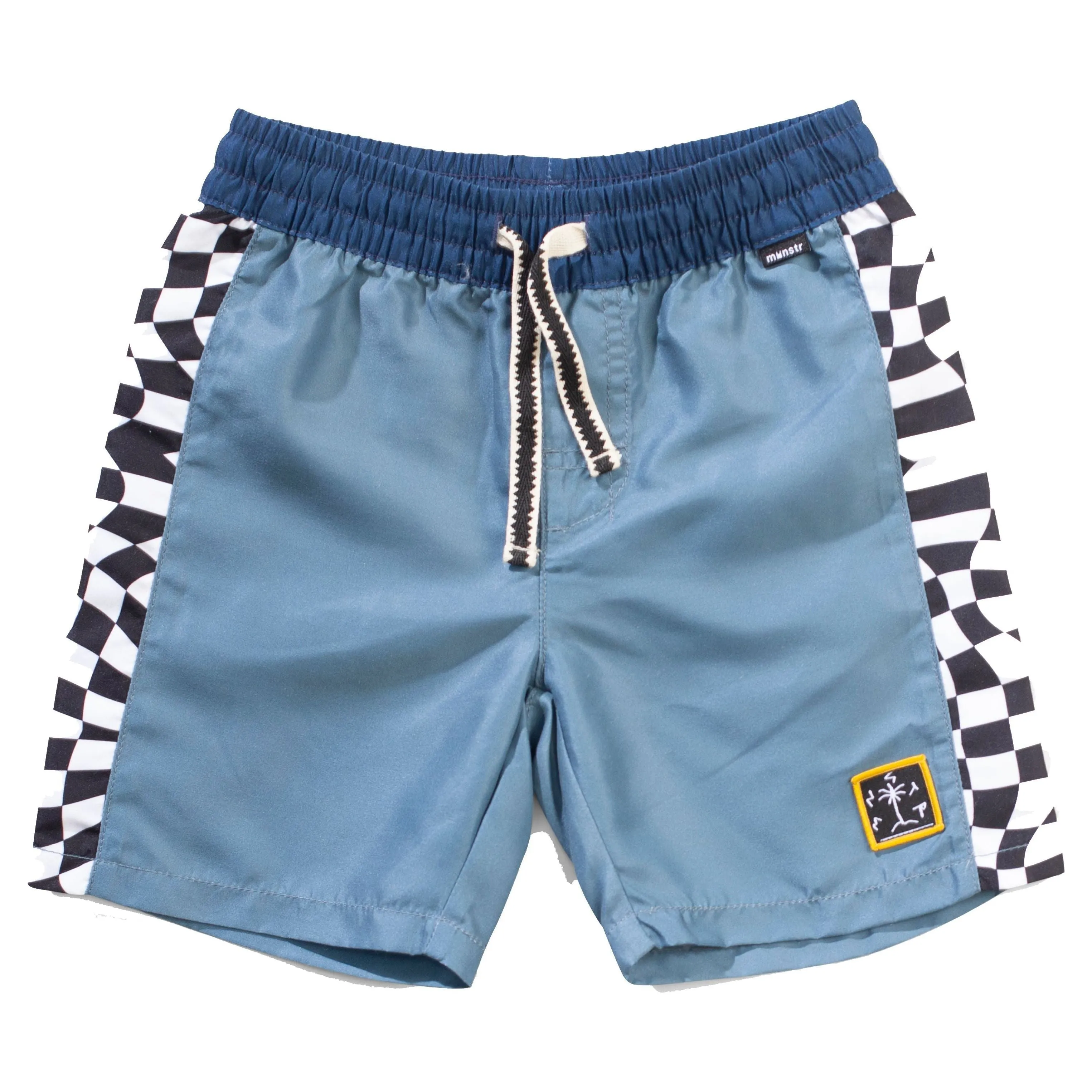 Checkdown Bshort - Pale Blue