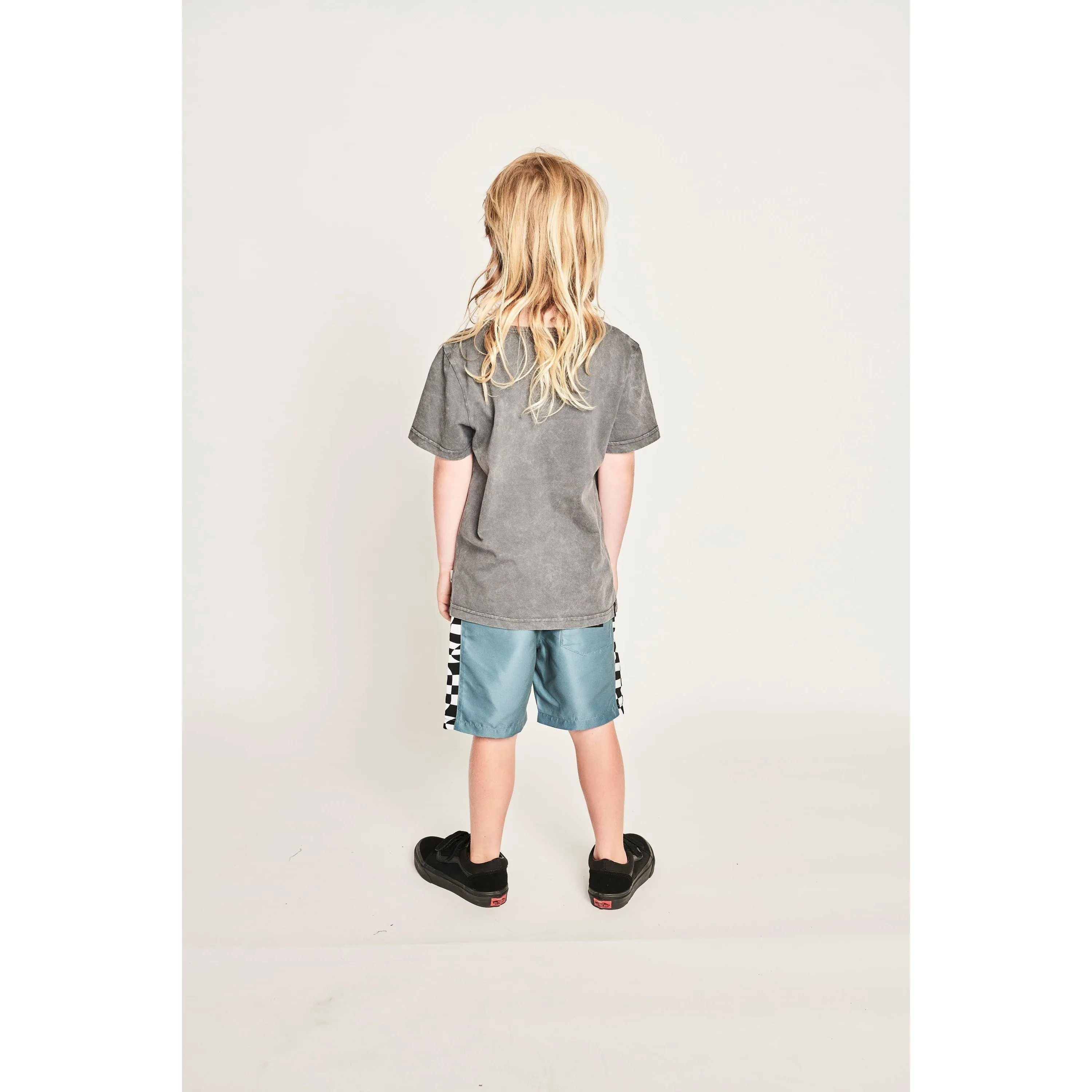 Checkdown Bshort - Pale Blue