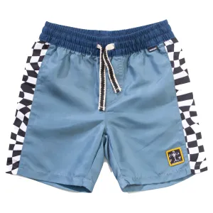 Checkdown Bshort - Pale Blue