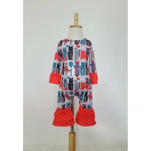 Christmas Cats Romper