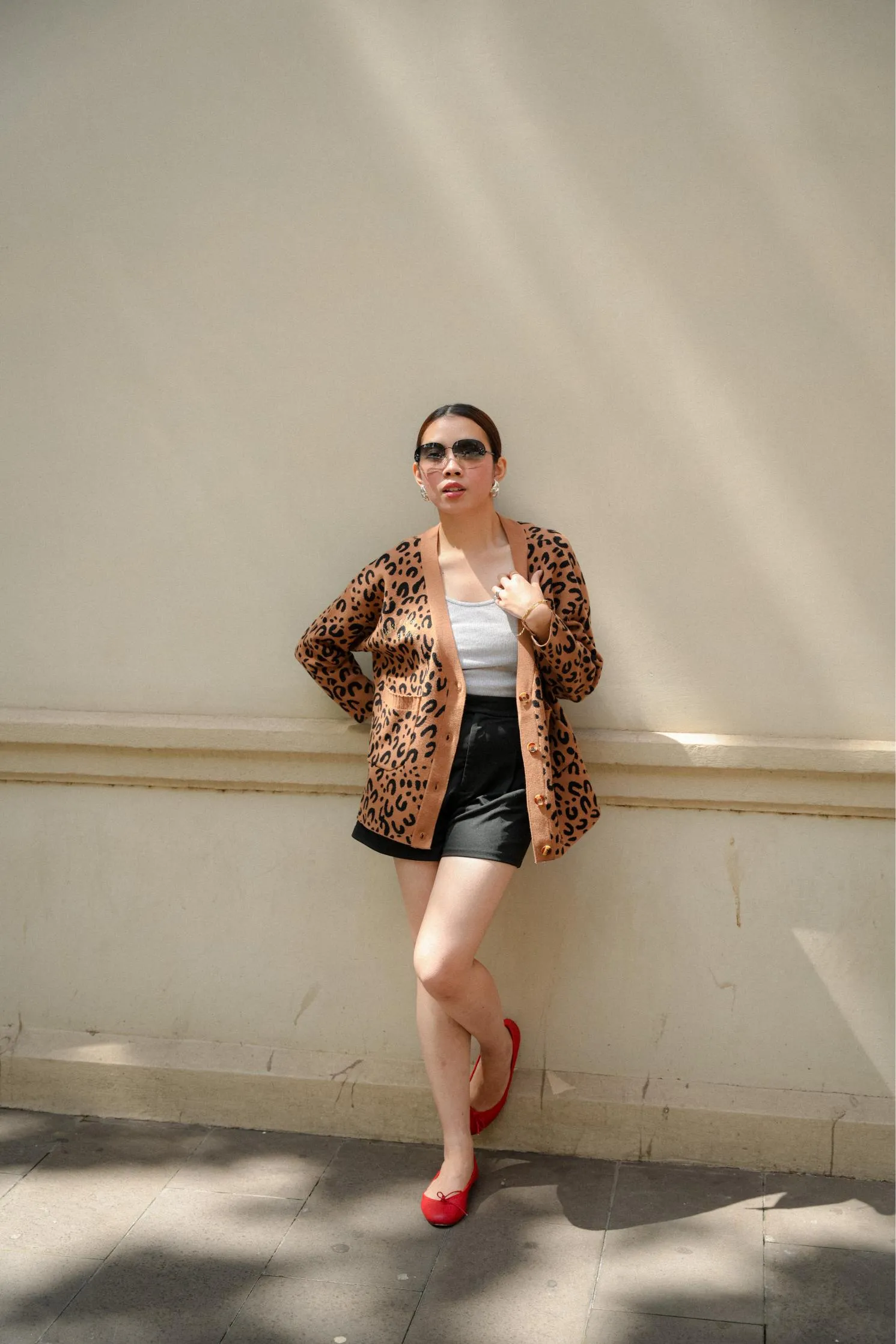 CLASSIC CARDI IN PURR