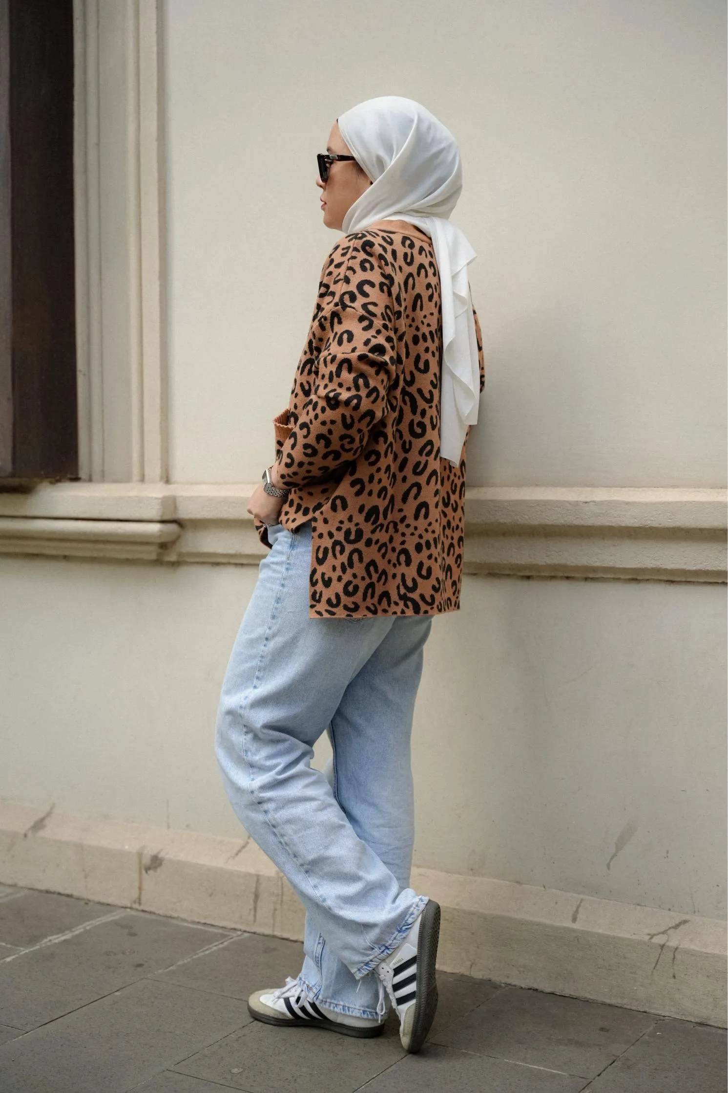 CLASSIC CARDI IN PURR