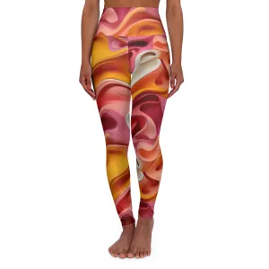 Colorful High Waisted Yoga Leggings, Trendy Workout Pants, Activewear for Yoga, Fitness, Gym, Casual Wear, Gift for Her