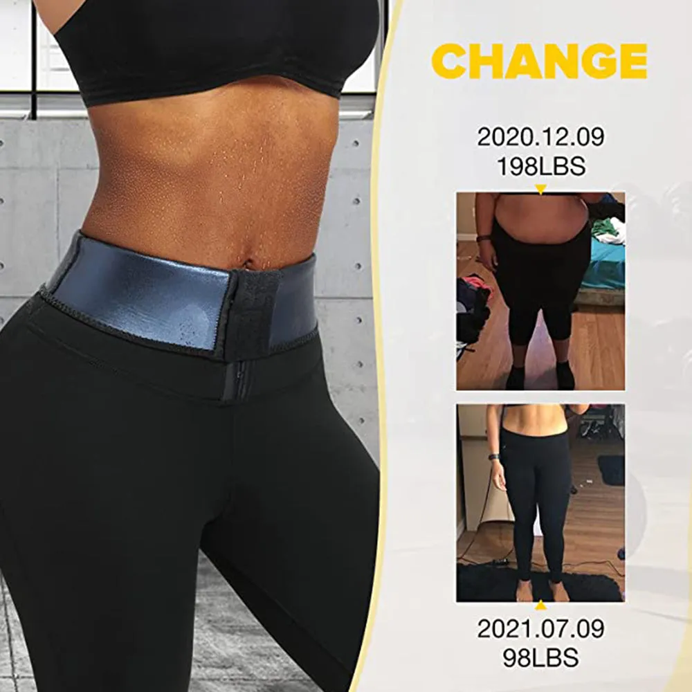 Compression Sauna Fitness Weight Loss Leggings