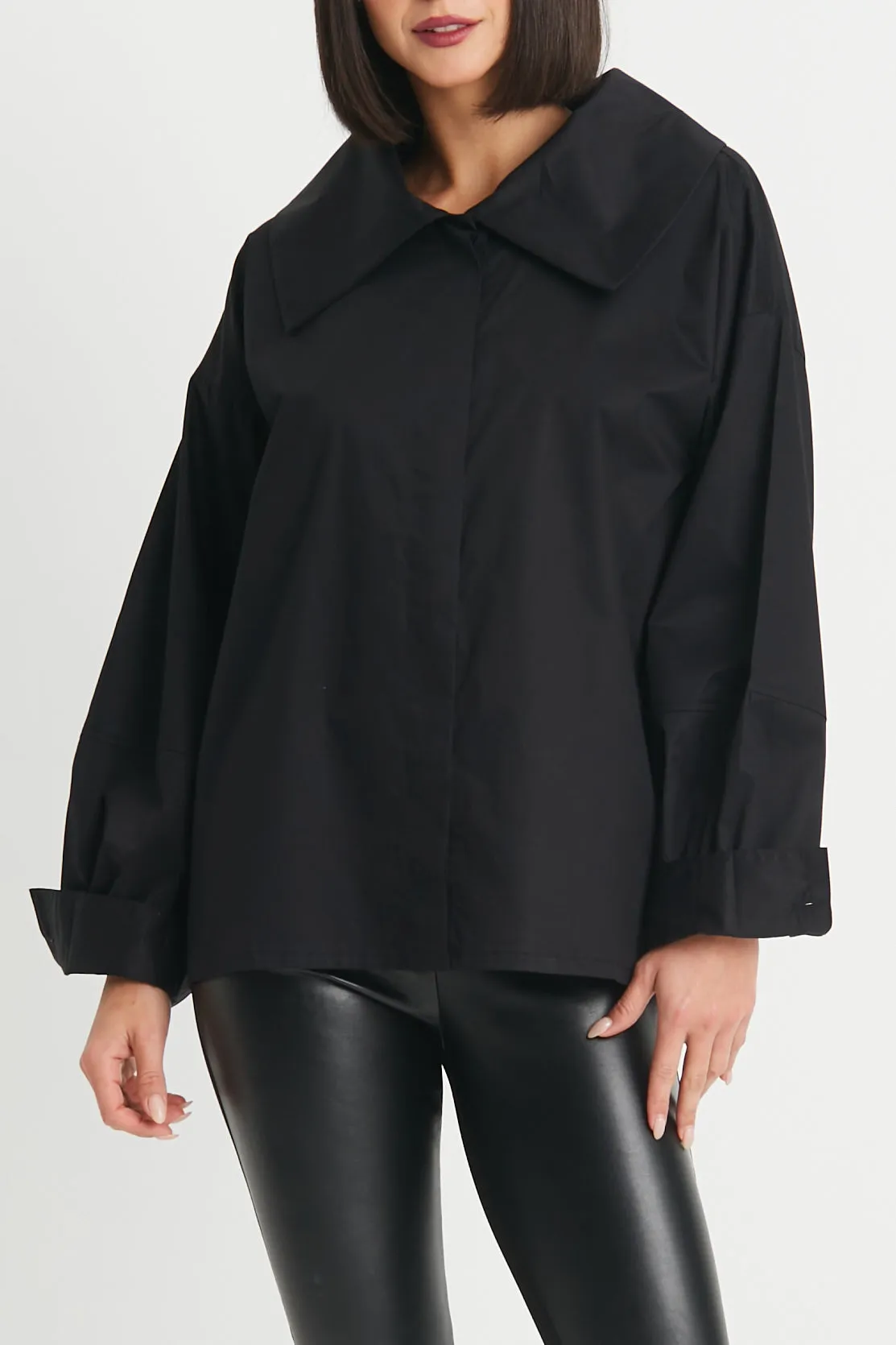 Cotton Dramatic Shirt