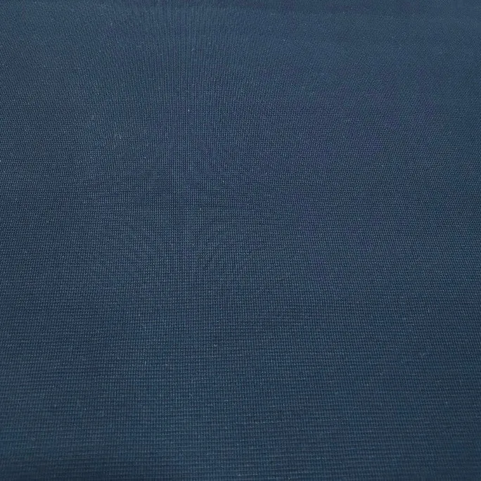 Cotton Pique Knit, Navy