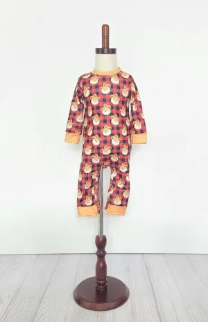 Cowhand Santa Baby Romper