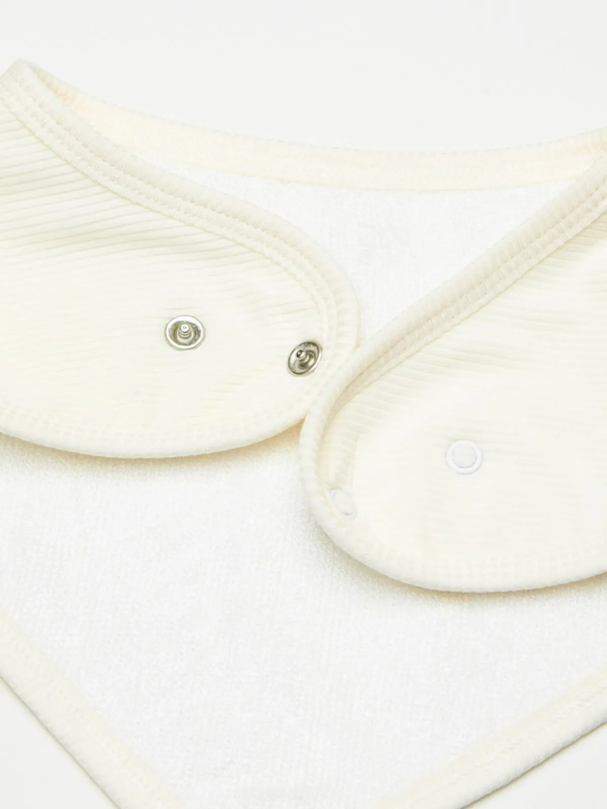 Cream Bamboo Bib