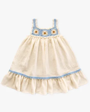 Daisy Dress | Baby blue | In Stock (4-5 y)