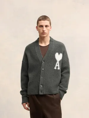 Dark Grey Coeur Cardigan