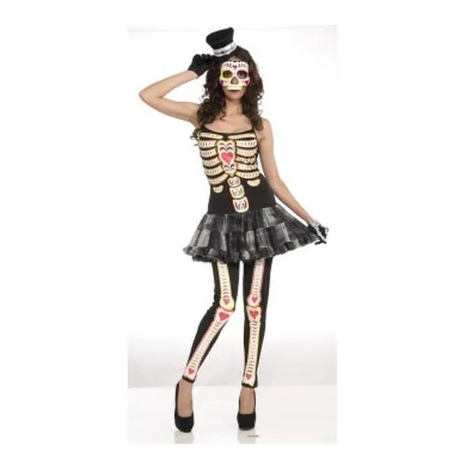 Day Of The Dead Womens Size Std