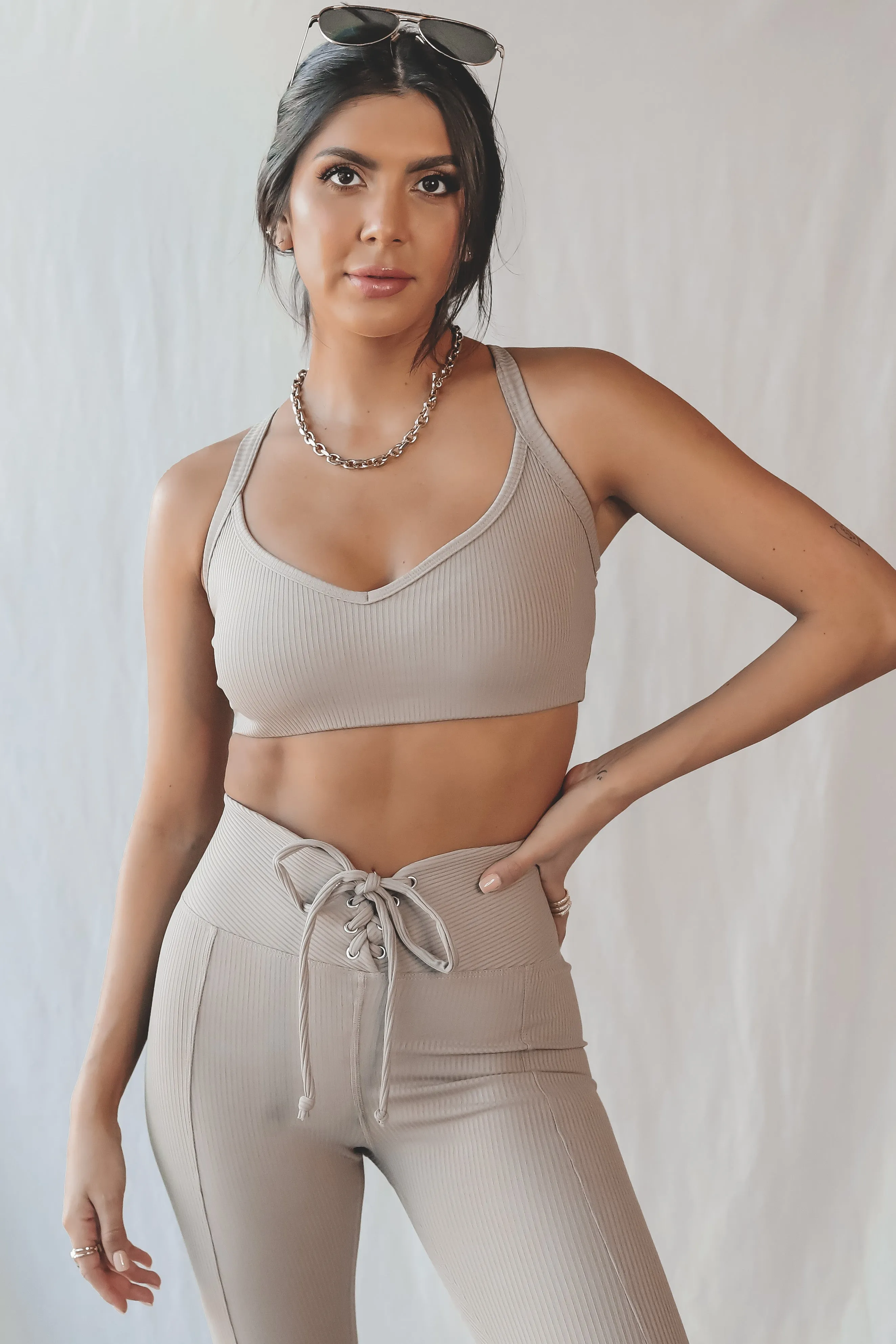 DEAL YEAR OF OURS Ribbed Curve Bralette Ethical USA