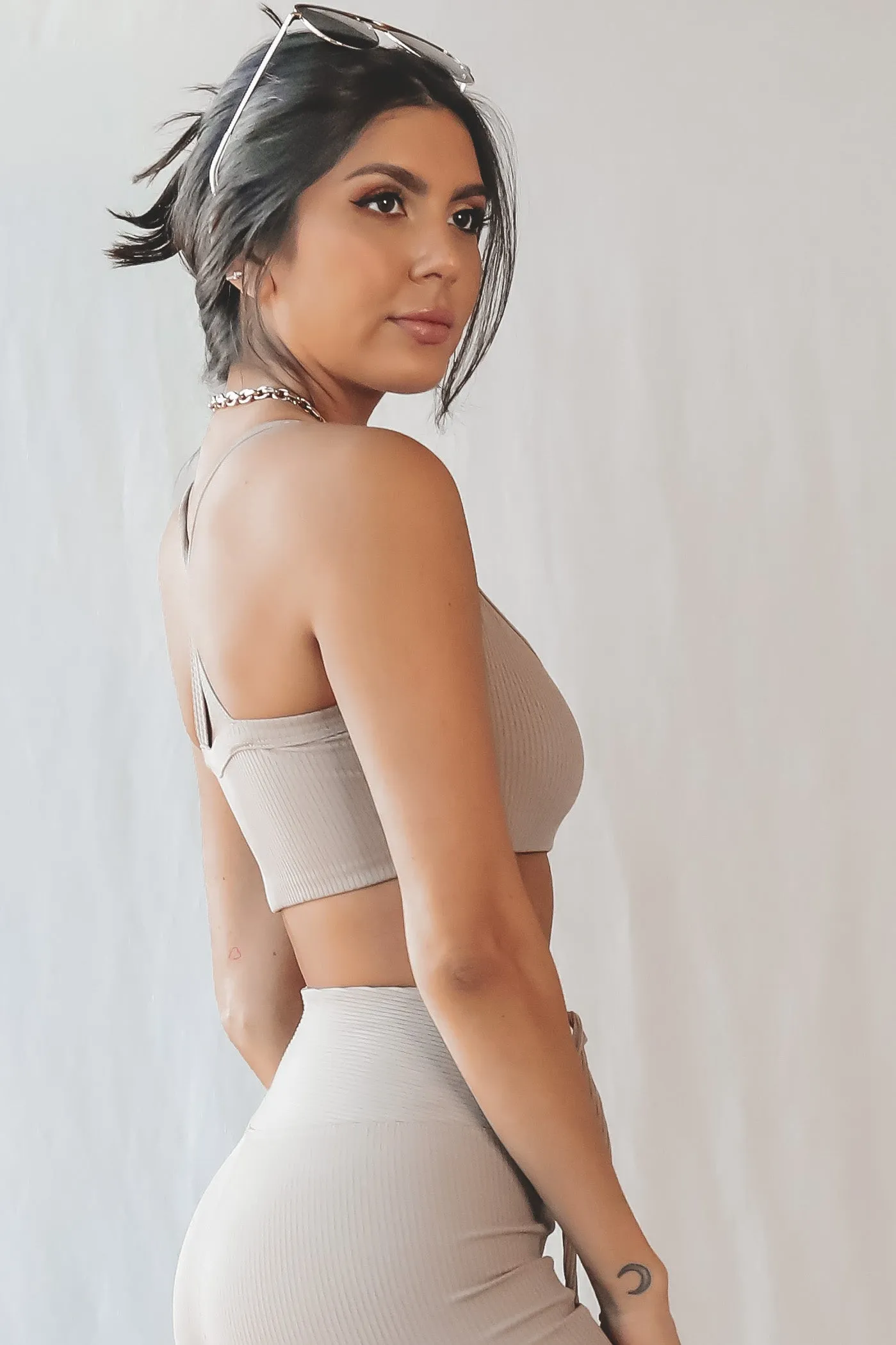 DEAL YEAR OF OURS Ribbed Curve Bralette Ethical USA