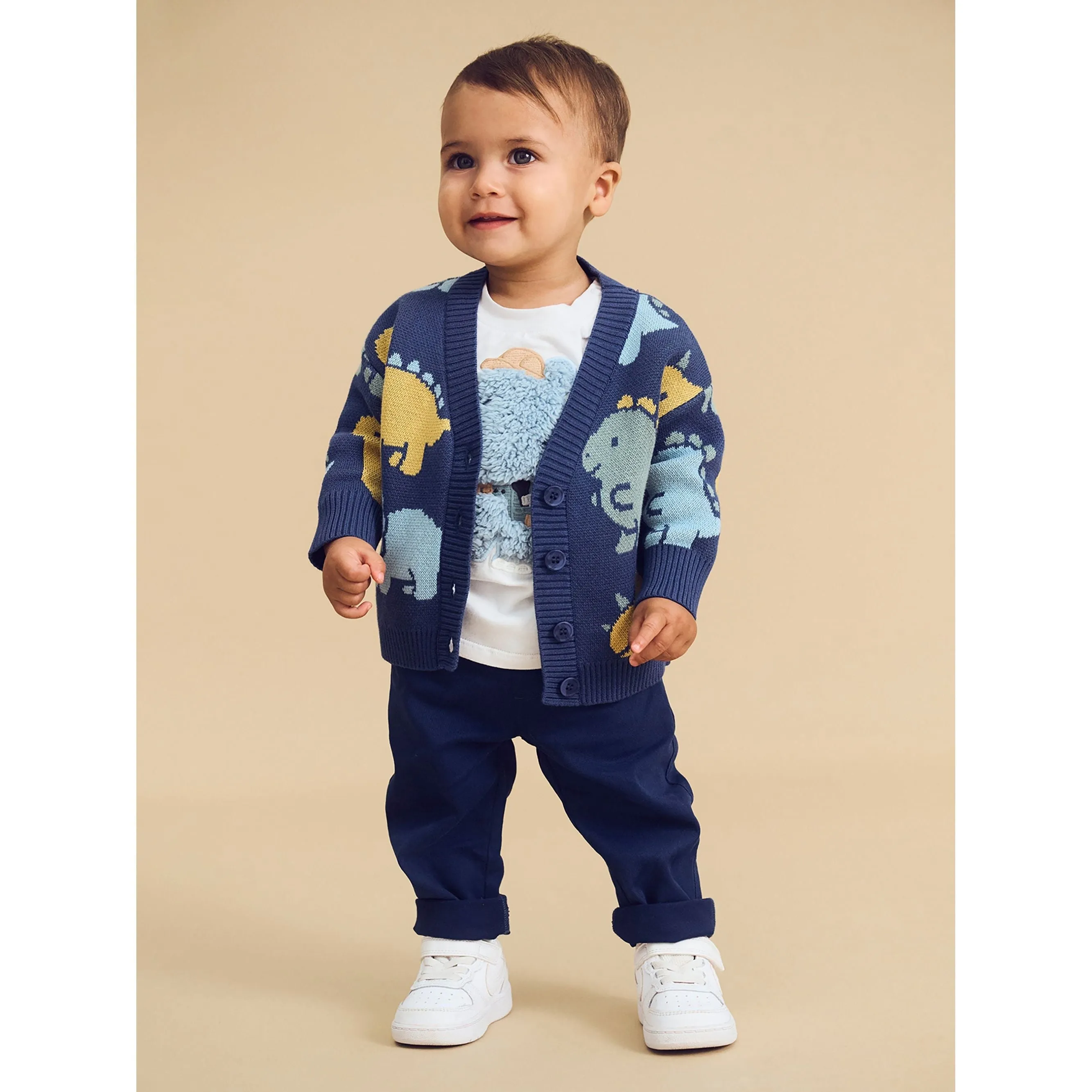 Dino Play Boxy Cardi