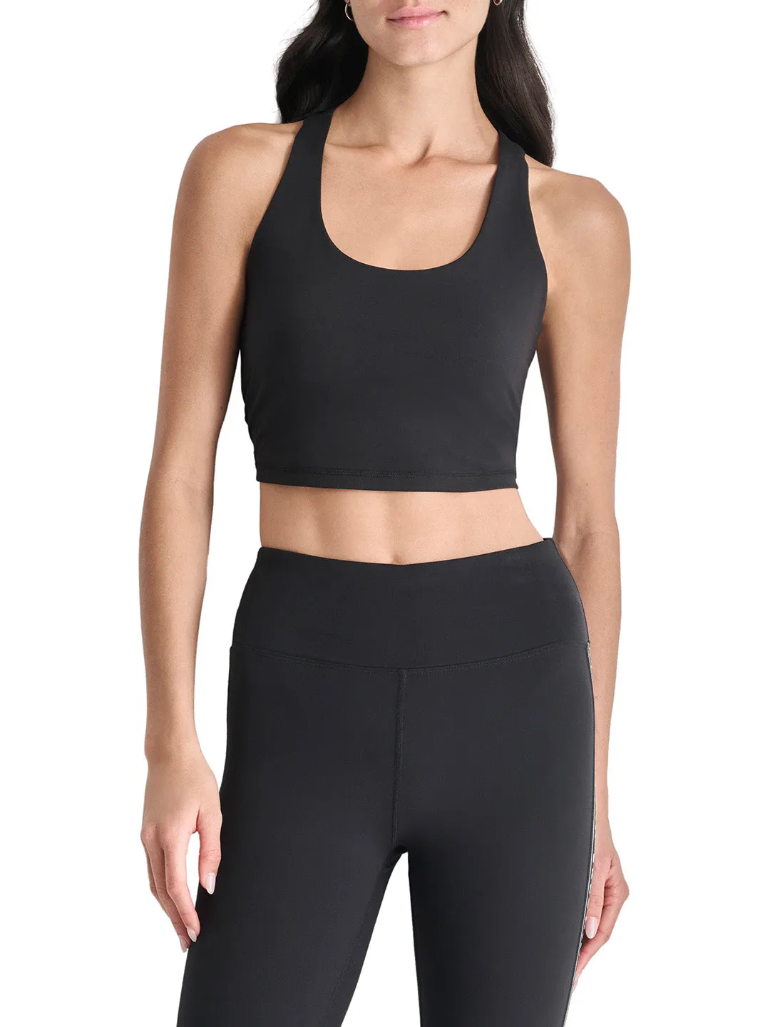 DKNY Women Black Skinny Fit Solid Leggings