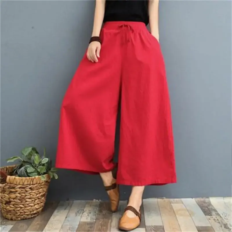 Elegant Linen Comfort Leggings
