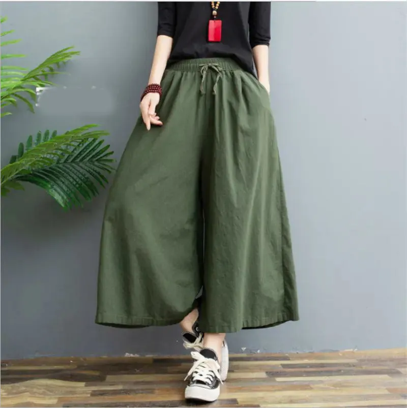 Elegant Linen Comfort Leggings