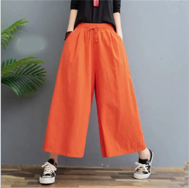 Elegant Linen Comfort Leggings