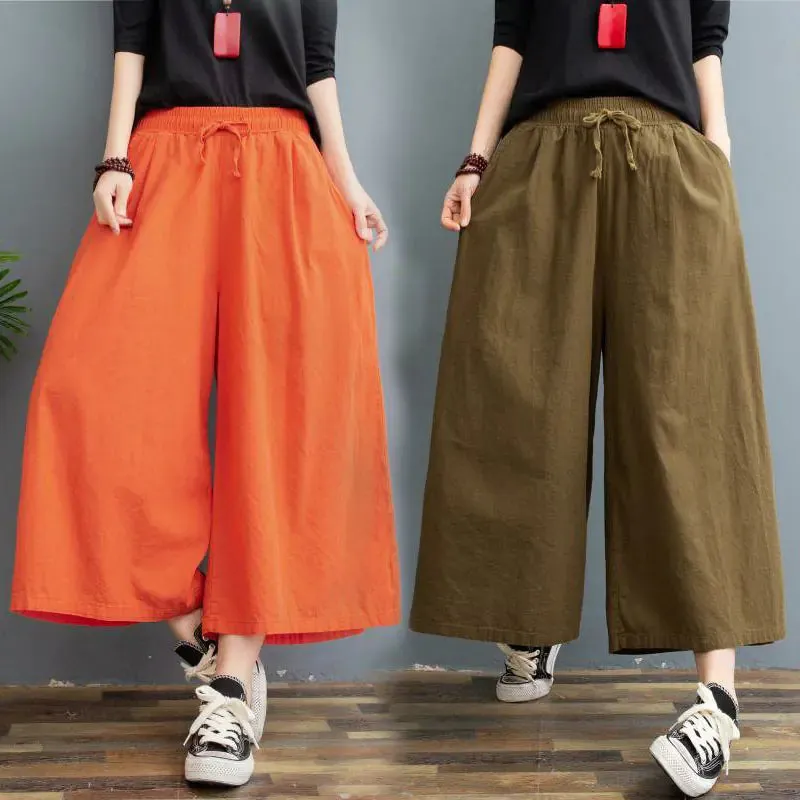 Elegant Linen Comfort Leggings