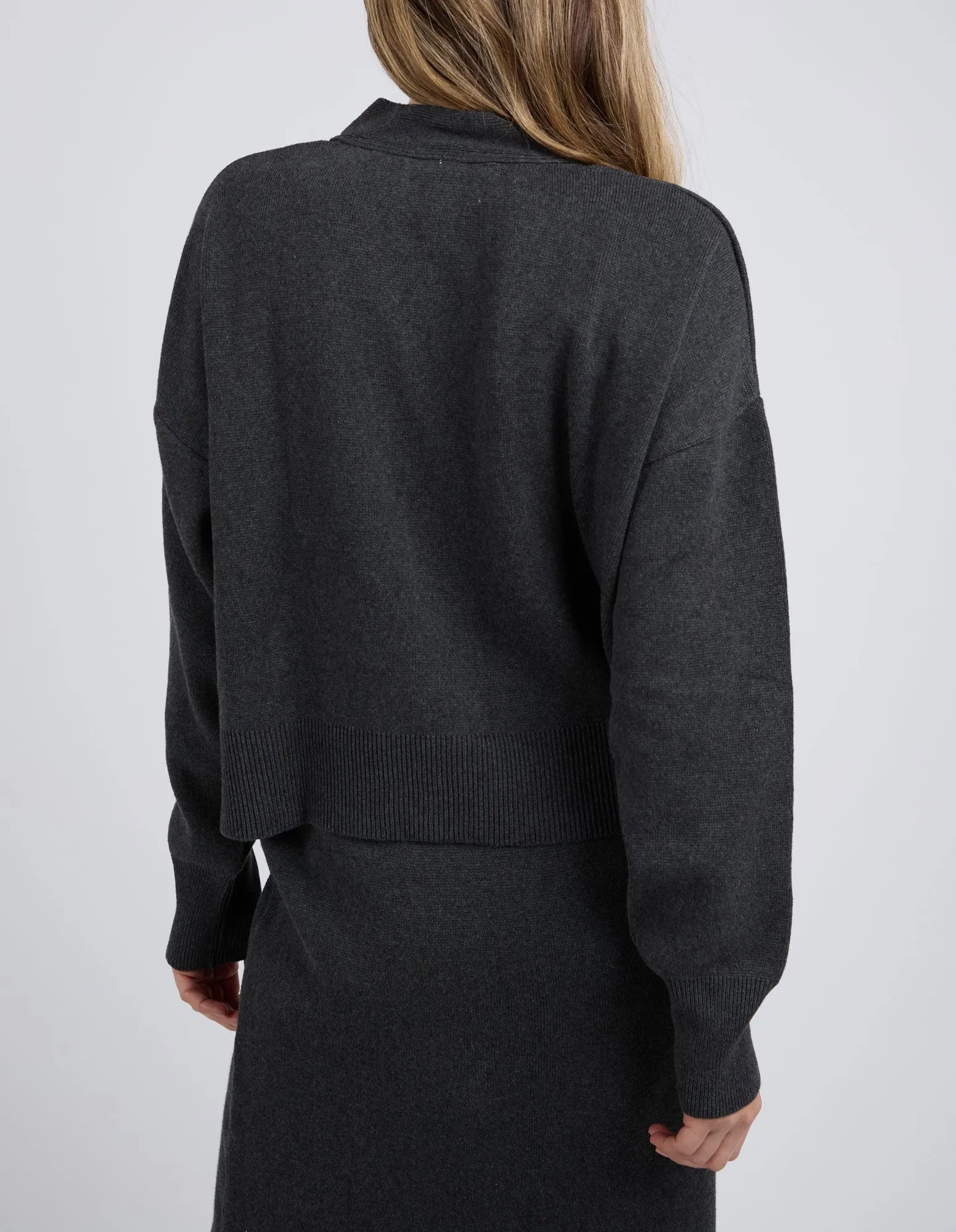 Elm Lifestyle II ELODIE Cardigan - Charcoal