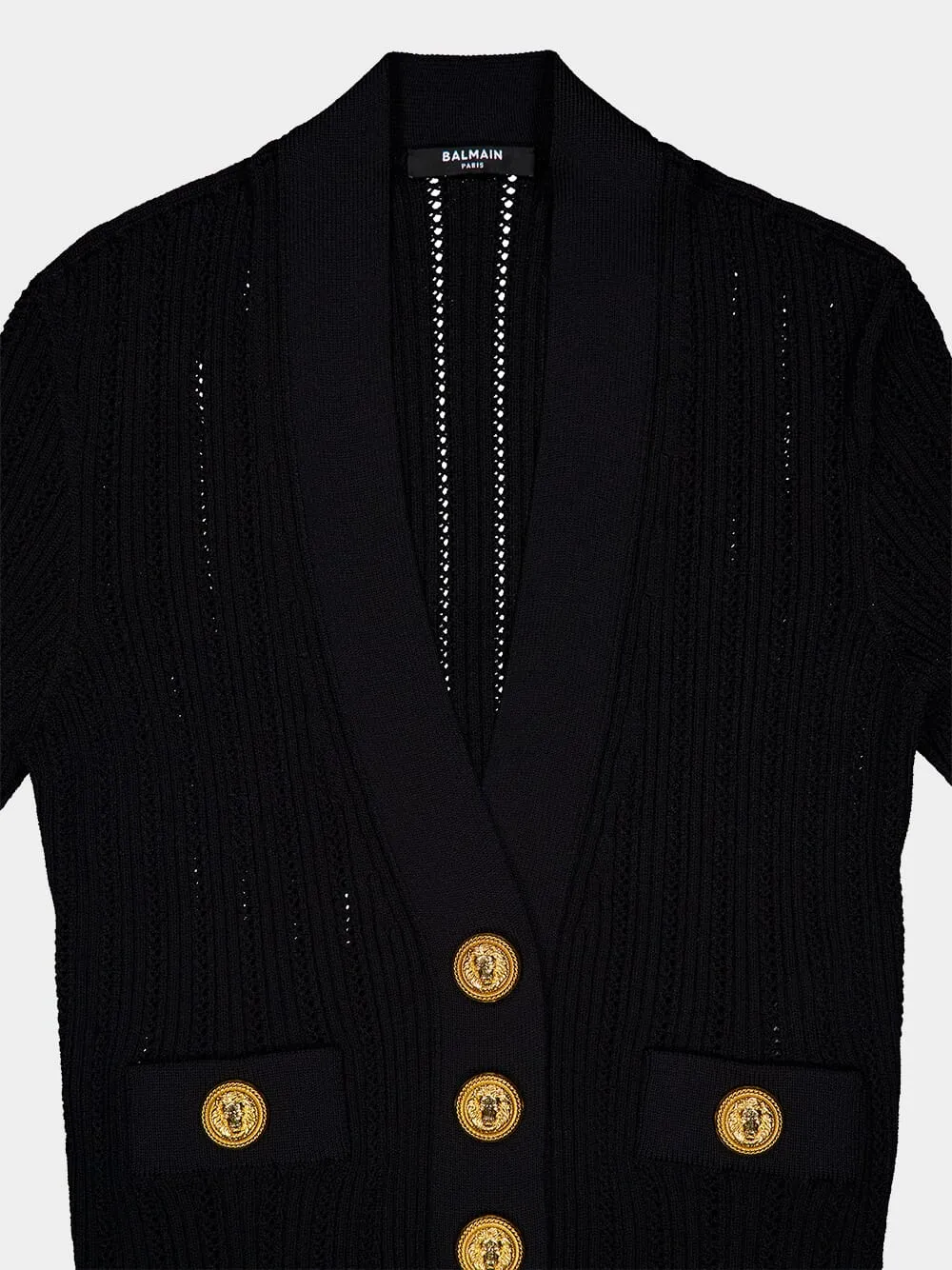 Embellished Button Cardigan