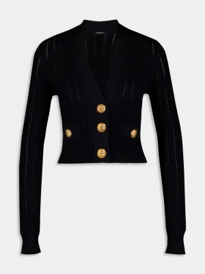 Embellished Button Cardigan