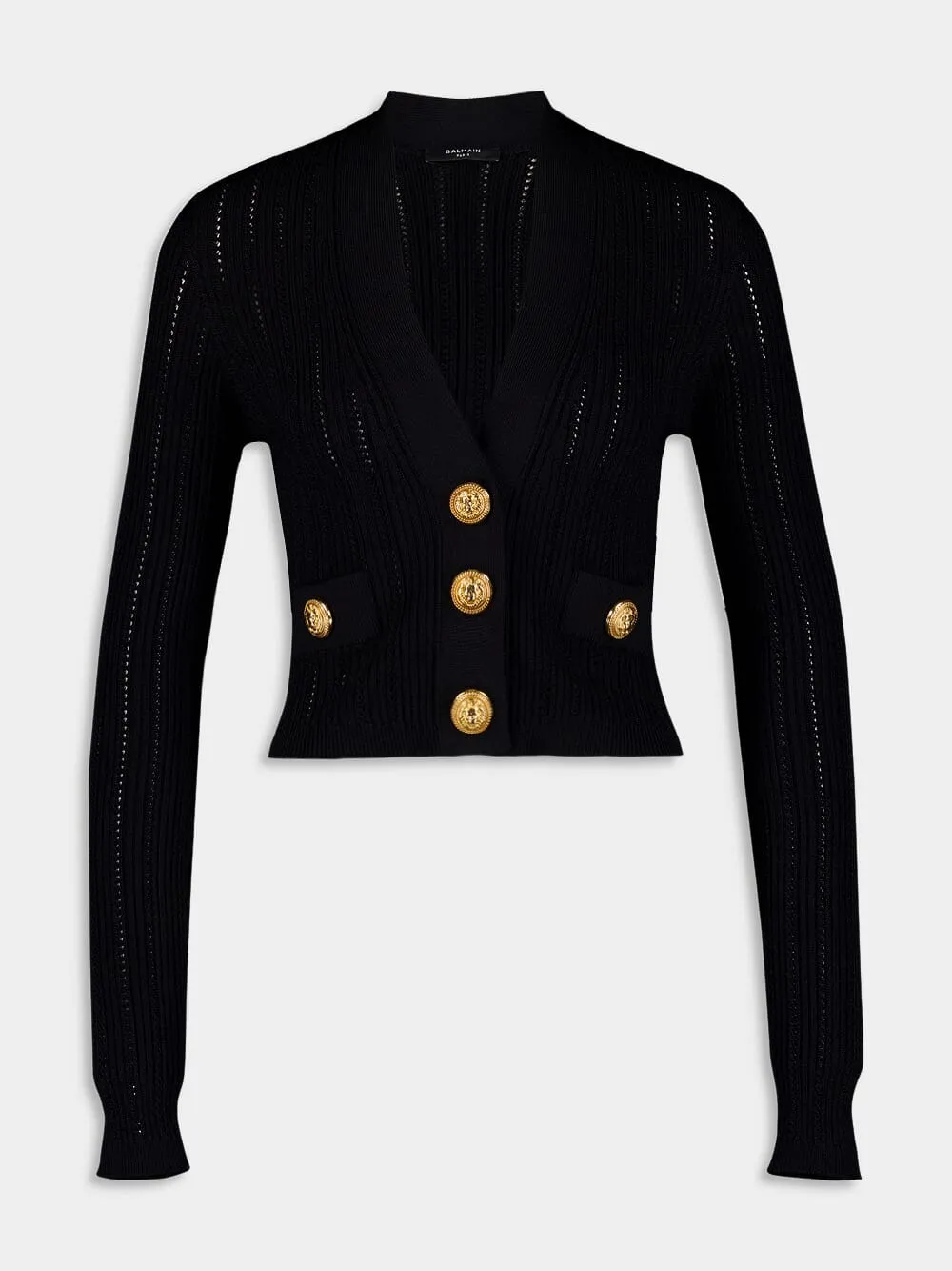 Embellished Button Cardigan