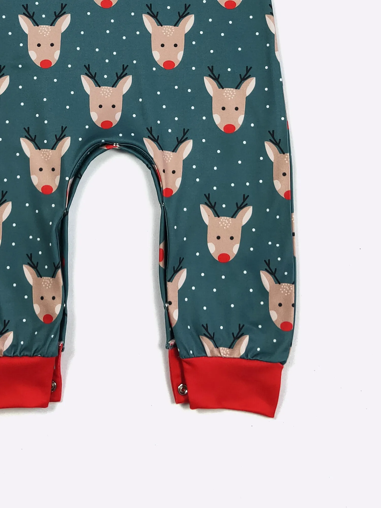 Emerald Reindeer Romper