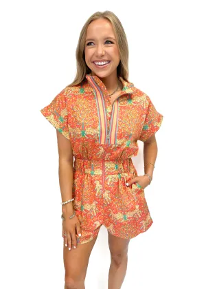 Emily McCarthy Poppy Romper - Cloister