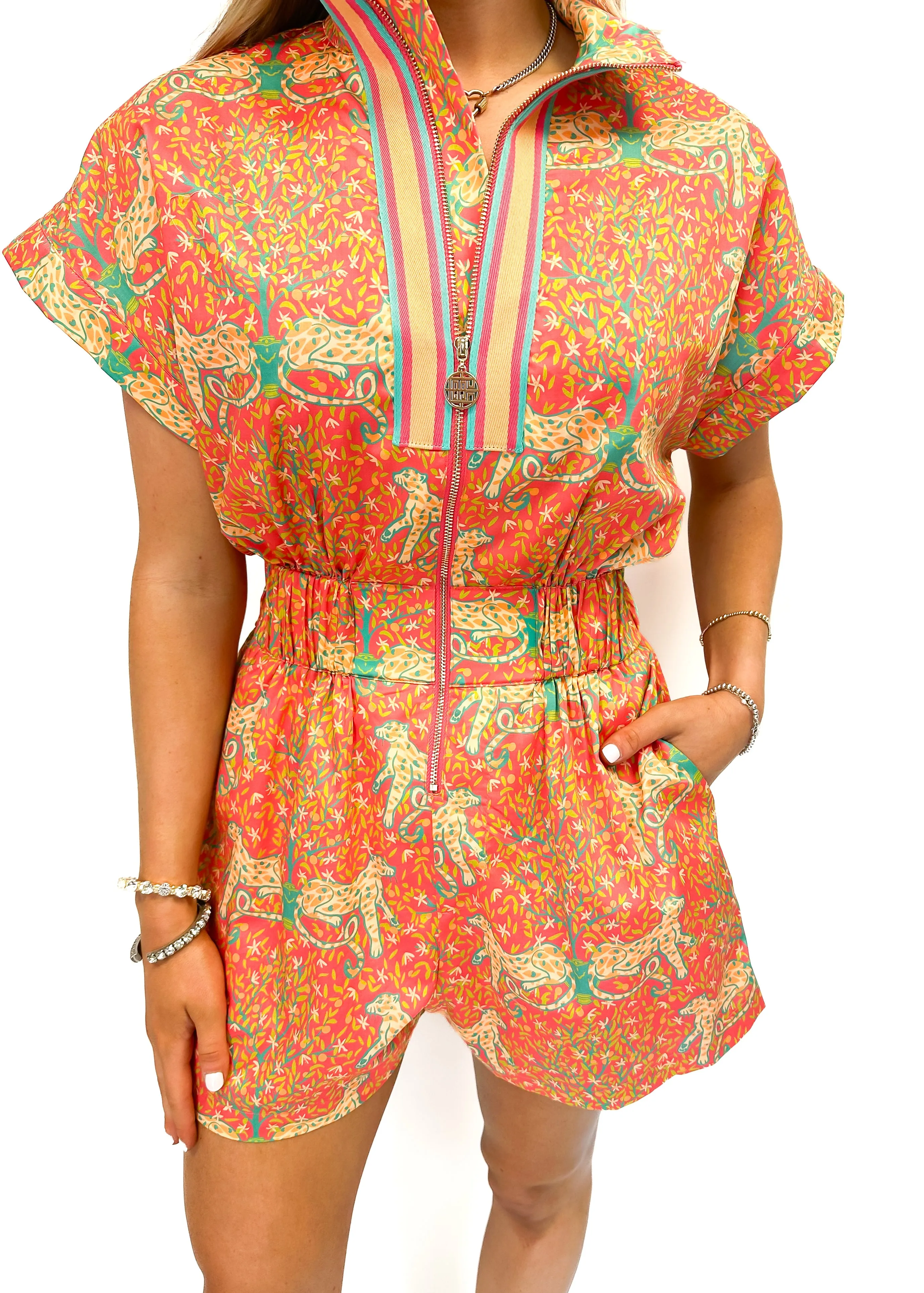 Emily McCarthy Poppy Romper - Cloister
