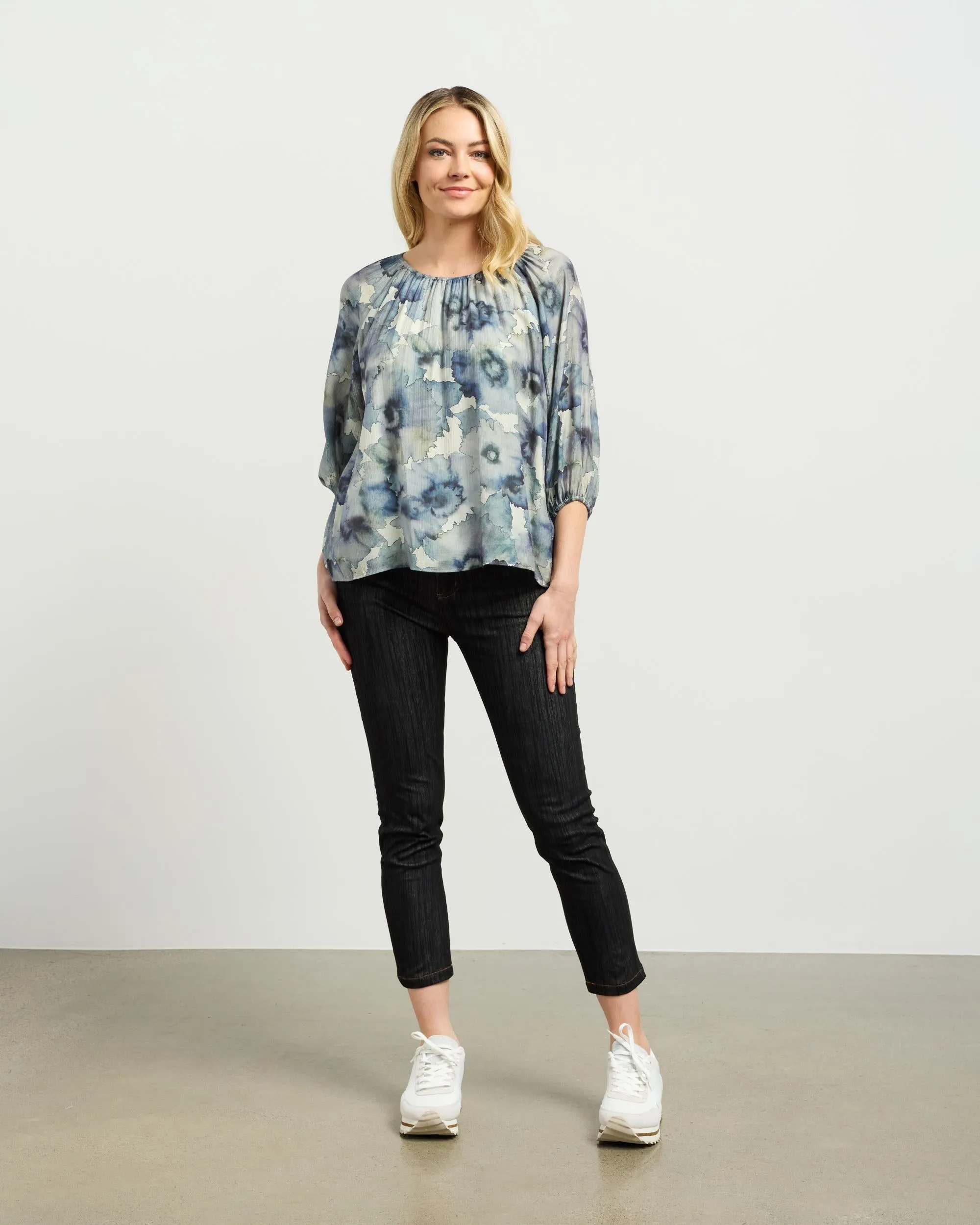 et alia Casey Top - Wallflower Print