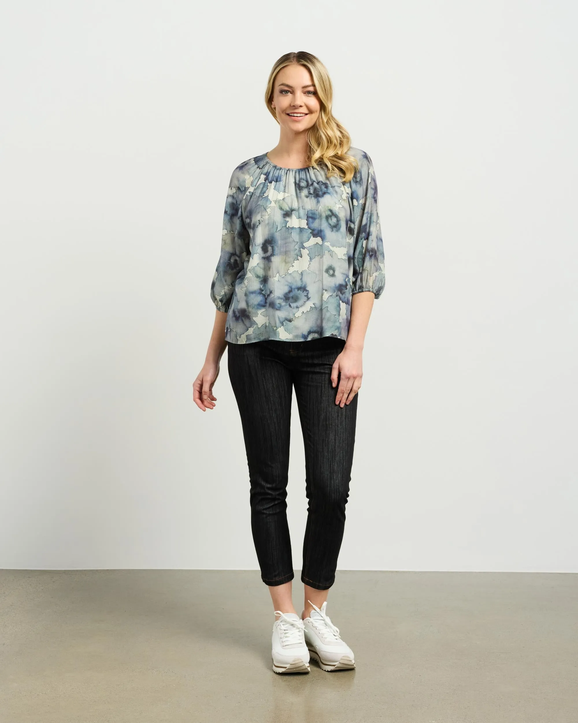 et alia Casey Top - Wallflower Print