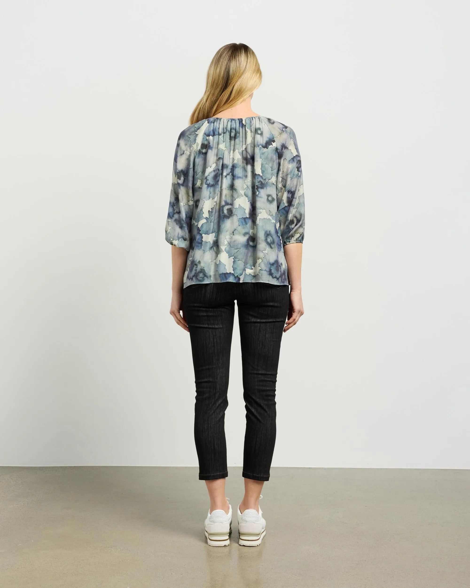 et alia Casey Top - Wallflower Print