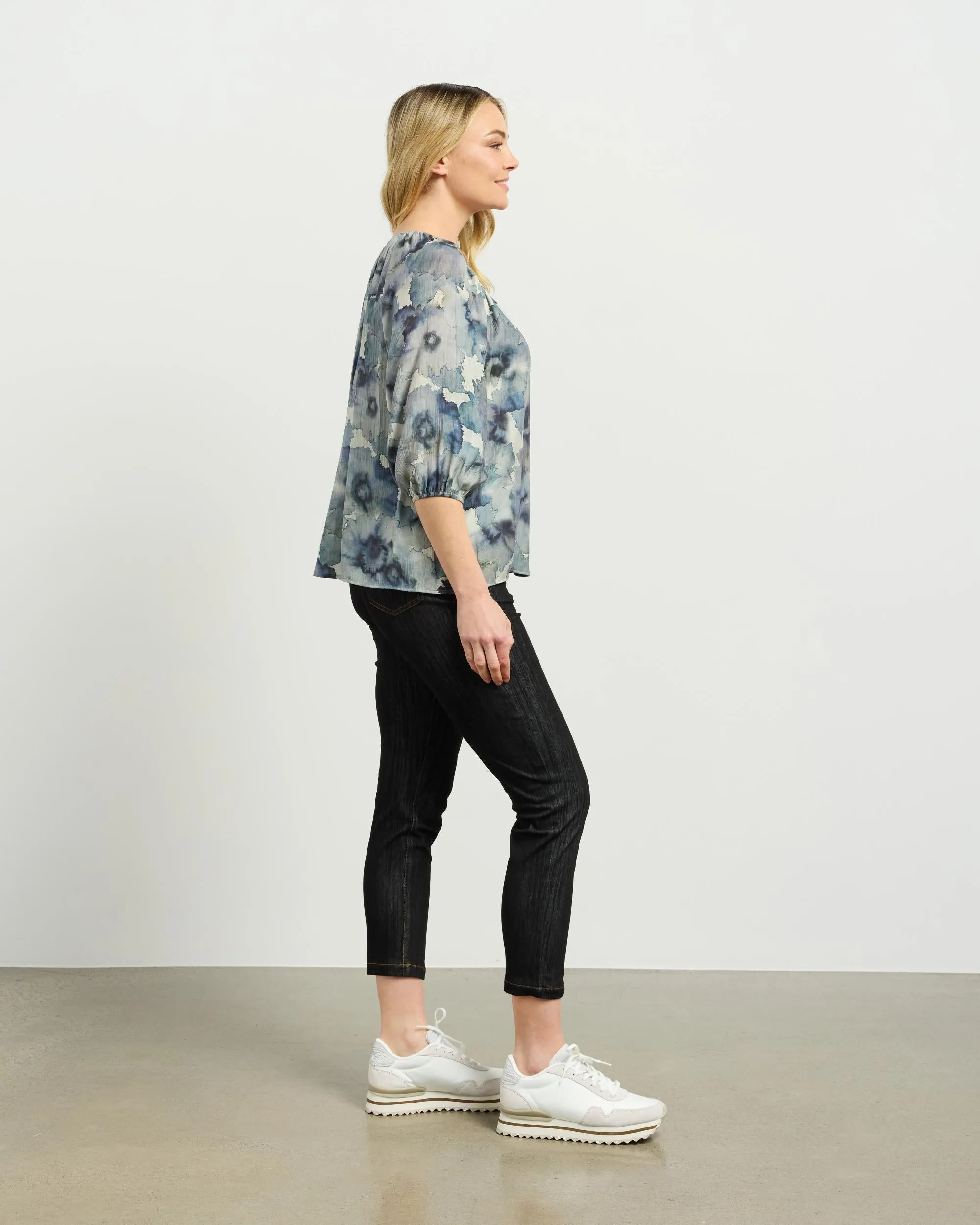 et alia Casey Top - Wallflower Print