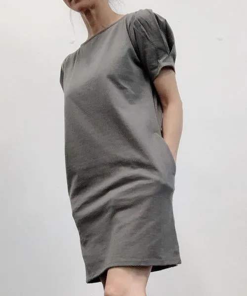 Fabina LA Modern Princess Park Dress - Grey