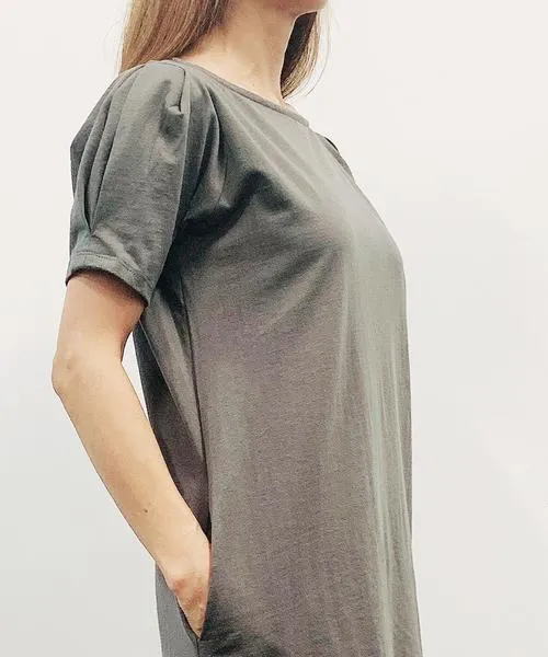 Fabina LA Modern Princess Park Dress - Grey