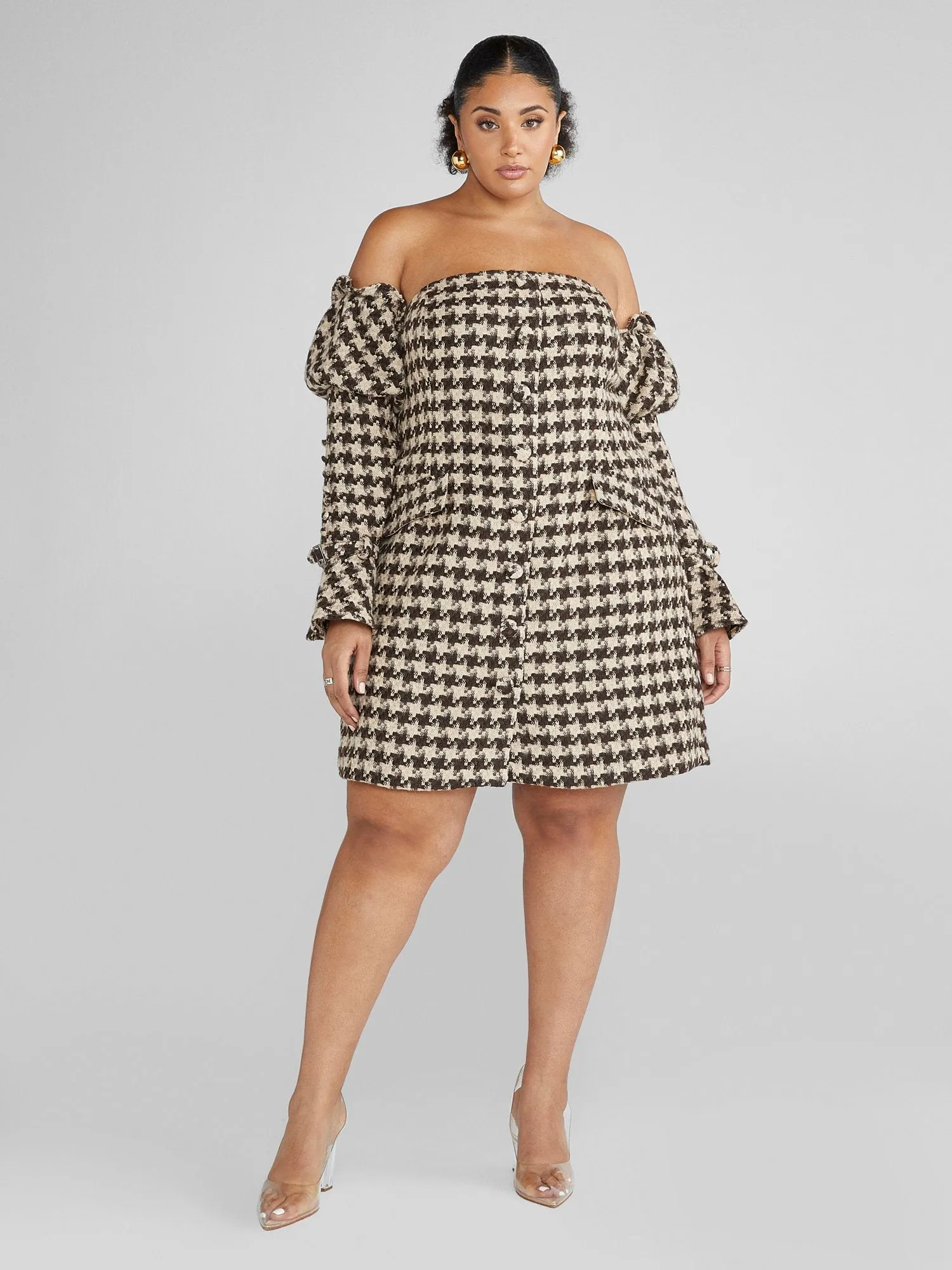 Fashion To Figure - Eloise Houndstooth Blazer Dress - FTF LAB 010: BEAUTICURVE