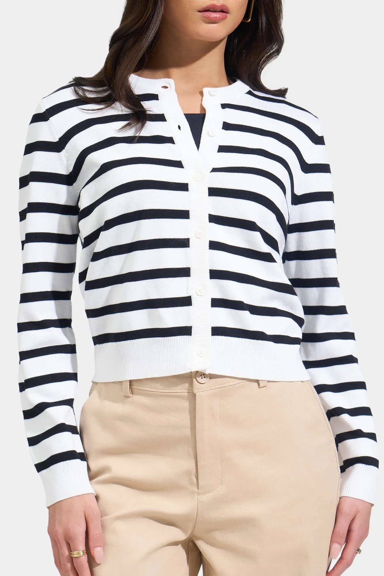 Flat Knit Cardigan