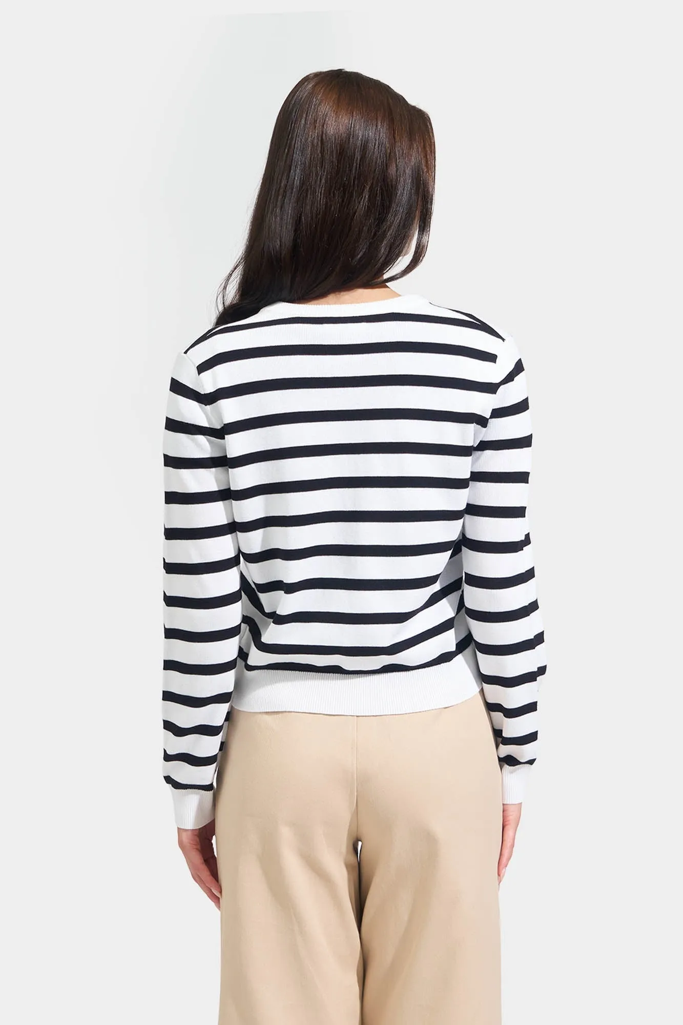 Flat Knit Cardigan