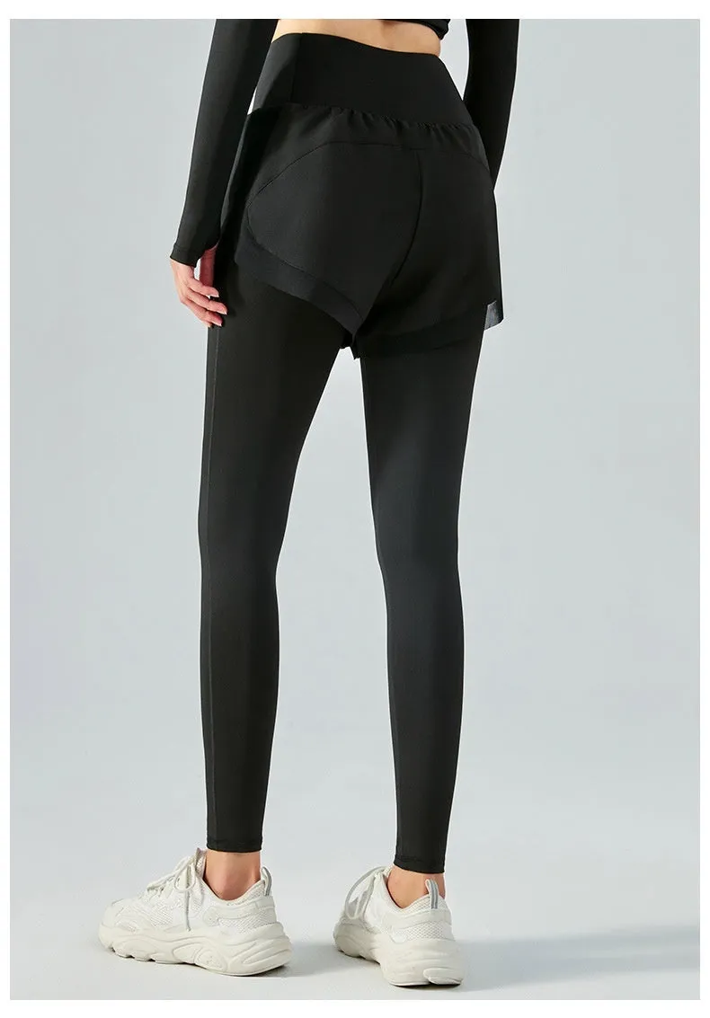 FlexLayer High-Waist Mesh Leggings