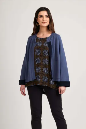 Foil Inside Job Cardigan Fo6812