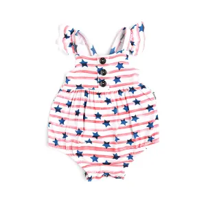 Gigi and Max Liberty Bubble Romper